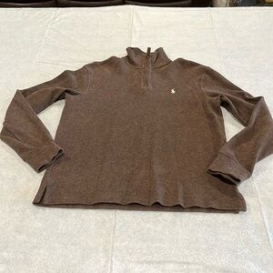 Men’s polo sweater, small
